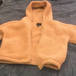 Furry cool jacket you will be in the latest fashion trends